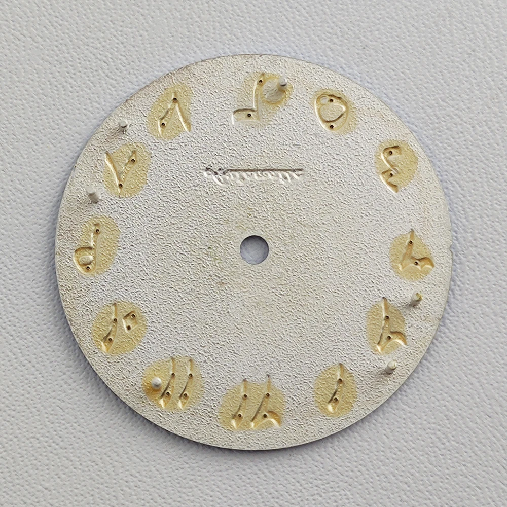 28.5mm NH35 dial NH36 dial watch dial Arabic numerals dial Modified Dial fit NH35 Movement Watch accessories