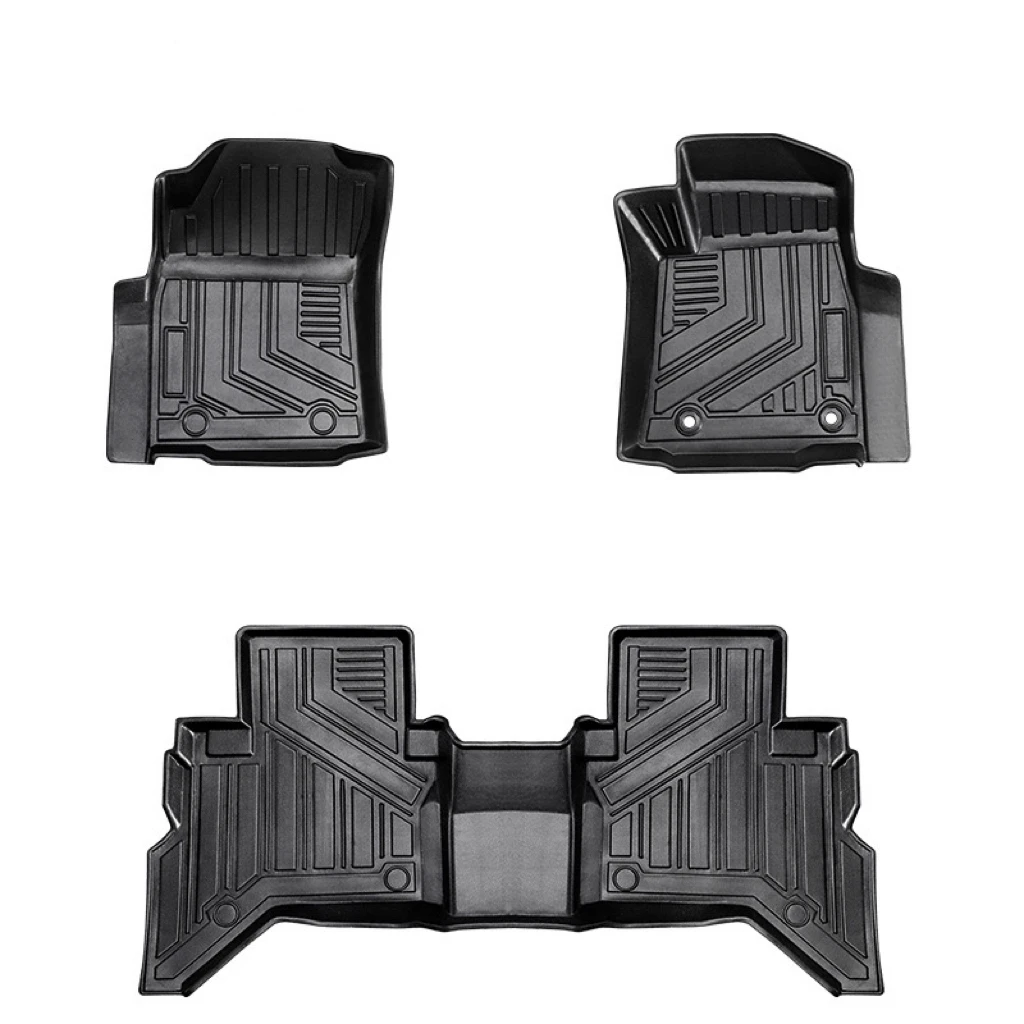 3D TPE LHD RHD Floor Car Mat For Toyota Hilux Revo 2015-2021 Car Floor Liner tray Foot Pad Carpet 4x4 Pickup Accessories