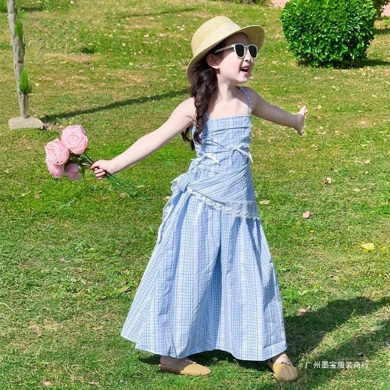 

Children's Dopamine Dress2026New summer princess dress for girls, high-end summer dress for girls
