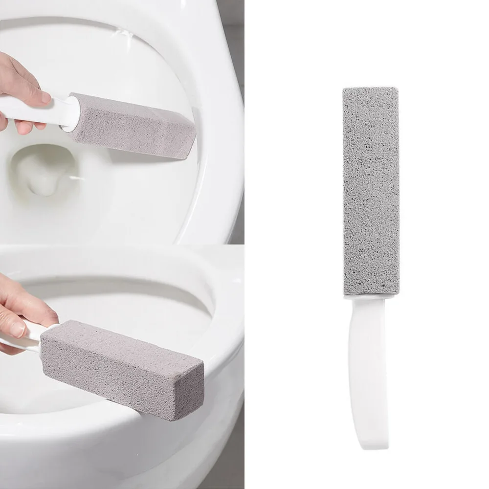 Mini Pumice Brush Household Toilet Limescale Cleaner Cleaning Tool For Bathroom Toilet Wall Cleaning