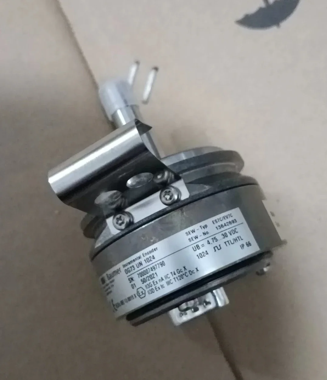 ES7C/EV7C OG73 UN 1024 Baumer Encoder