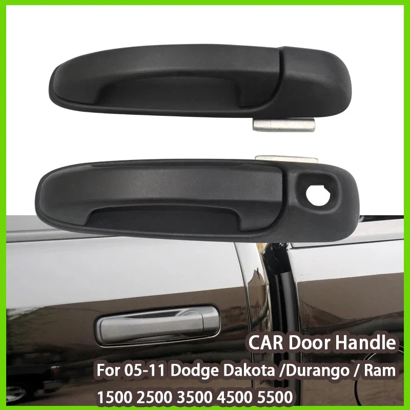 

Exterior Door Handle Outer Door Front Rear For 05-11 Dodge Dakota /Durango / Ram 1500 2500 3500 4500 5500 55276-882AB 55275949AC