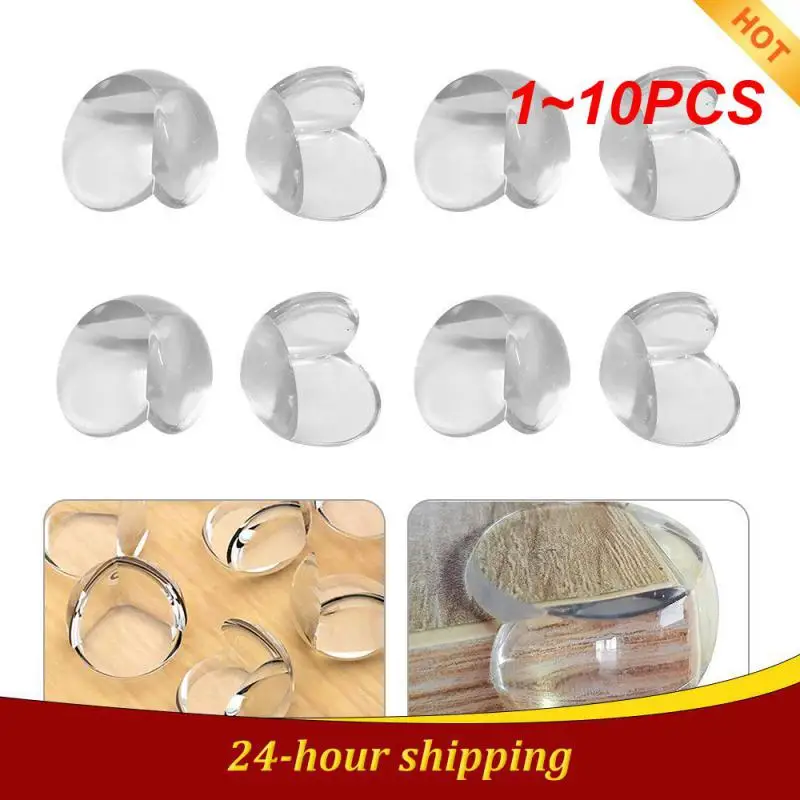 1~10PCS Baby Safety Table Corner Protector Transparent Anti-Collision Angle Protection Cover Edge Corner Guard Child Security