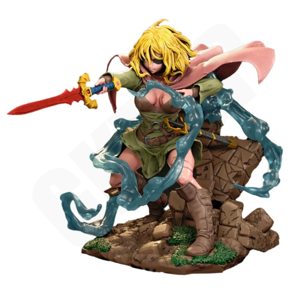 

Масштабная модель 1/24: Женщина-воин (NSFW), фигурка из смолы, игрушка, поделка, незавершенная миниатюрная статуэтка, набор для сборки без покраски