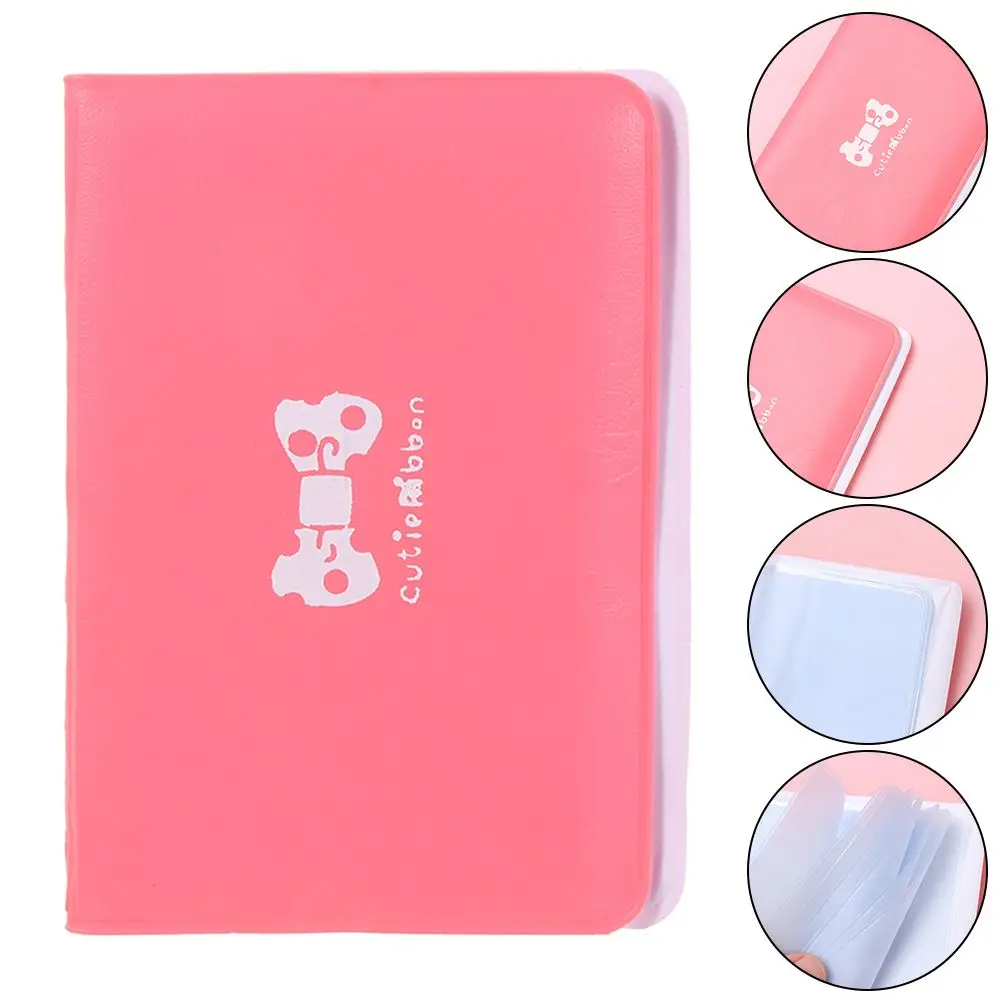 Ladies Storage Accessories PVC Card Bag Card Holder ID Holders Card Cover