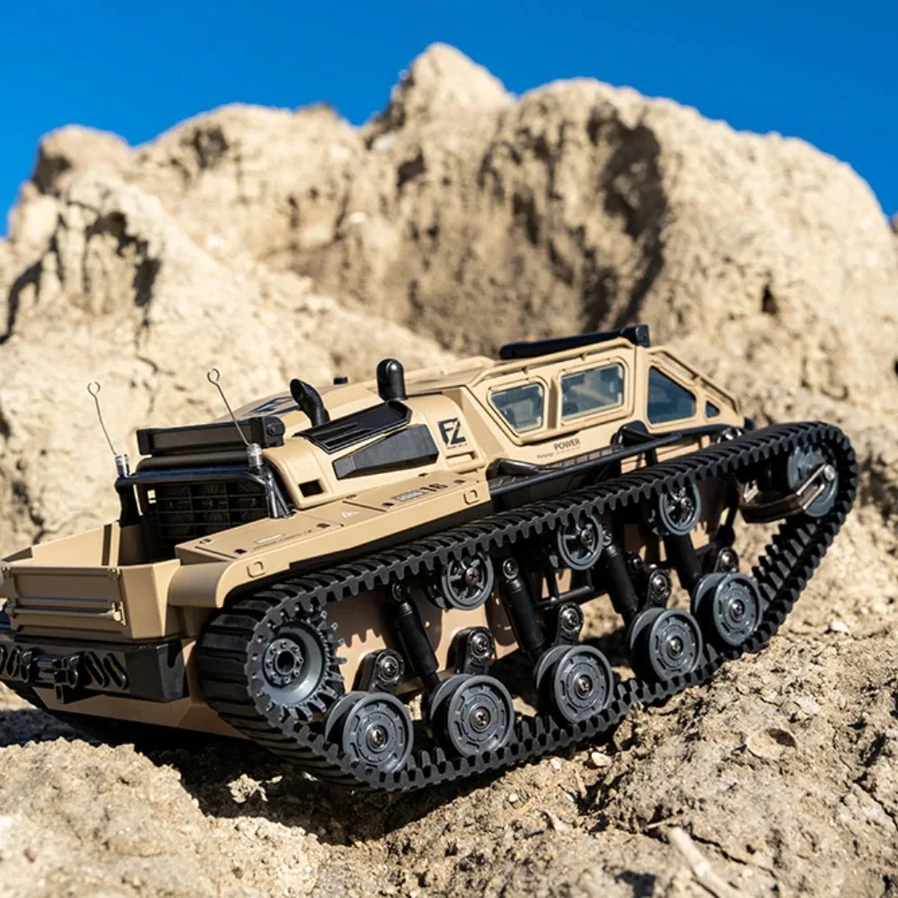 Jjrc c8812/c8812max rc tanque rastreado EV3-F4 modelo de simulação modelo de carro rc controle remoto veículo fora de estrada brinquedos presente