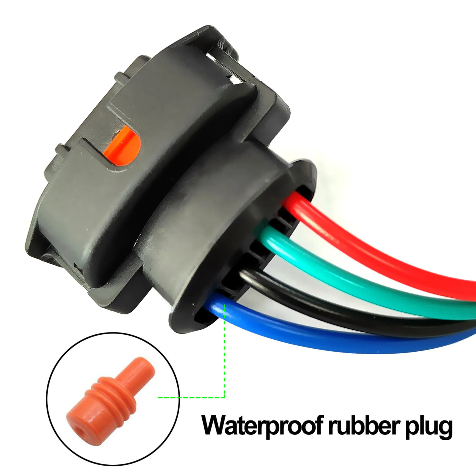 Picture 7: 2x Manifold Air Pressure MAP Sensor Connector Plug For Renault Megane Laguna Scenic 2 0281002709
