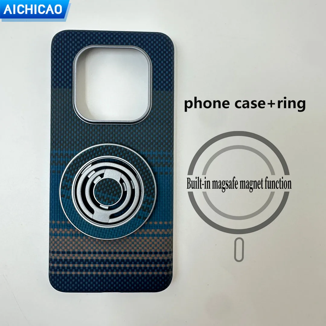 Real Carbon Fiber Phone Case for Honor Magic GT Pro, Aramid Fiber, Slank Design, Anti-Fall Telefoon Shell