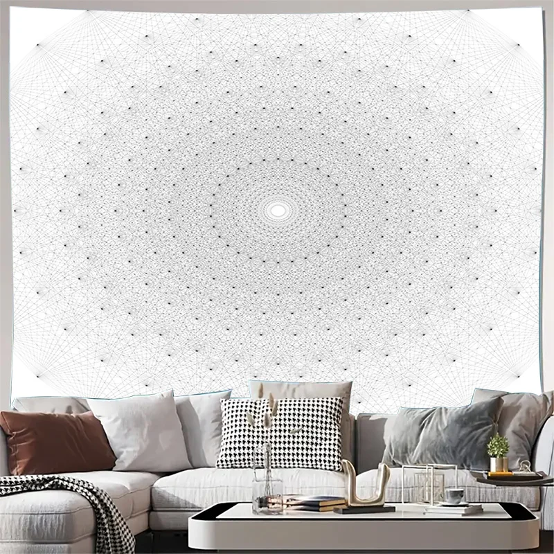

Богемный гобелен, настенный эстетический декор комнаты, инди-настенное искусство, небесный фон, декор комнаты в общежитии, винтажный стиль, стена макраме