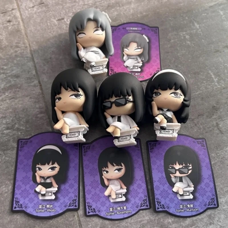 

Genuine In Stock Junji Ito Maniac: Tomie Pvc Blind Box Anime Character Figures Cute Periphery Desktop Ornament Gift Collection