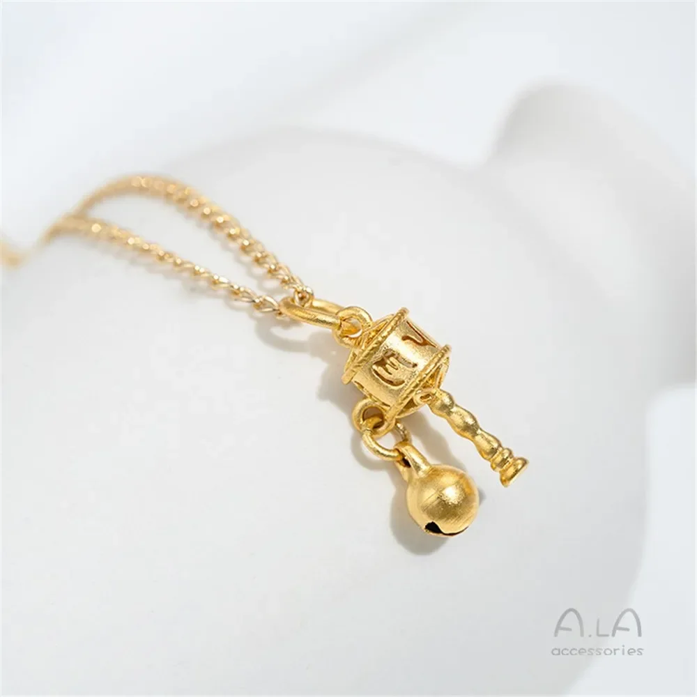 Acessórios de ouro areia vietnã método antigo ruyi cabaça pixiu pingente pulseira colar jóias pingente