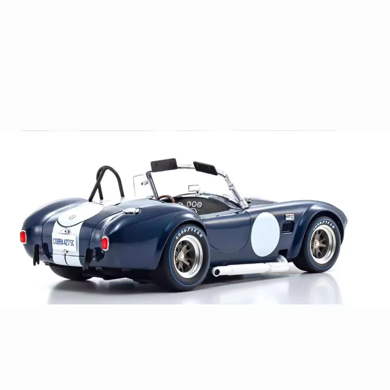 Diecast Original 1:18 Scale Shelby Cobra 427 S/C Simulation Alloy Car Model Toys Gift Adult Fans Collectible Static Display