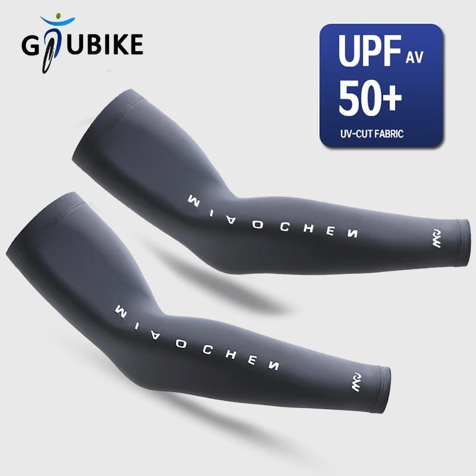 

GTUBIKE Новые летние охлаждающие нарукавники UPF50+ для женщин и мужчин: для велоспорта, бега, рыбалки. Дышащие, из ледяного шелка, солнцезащитные.