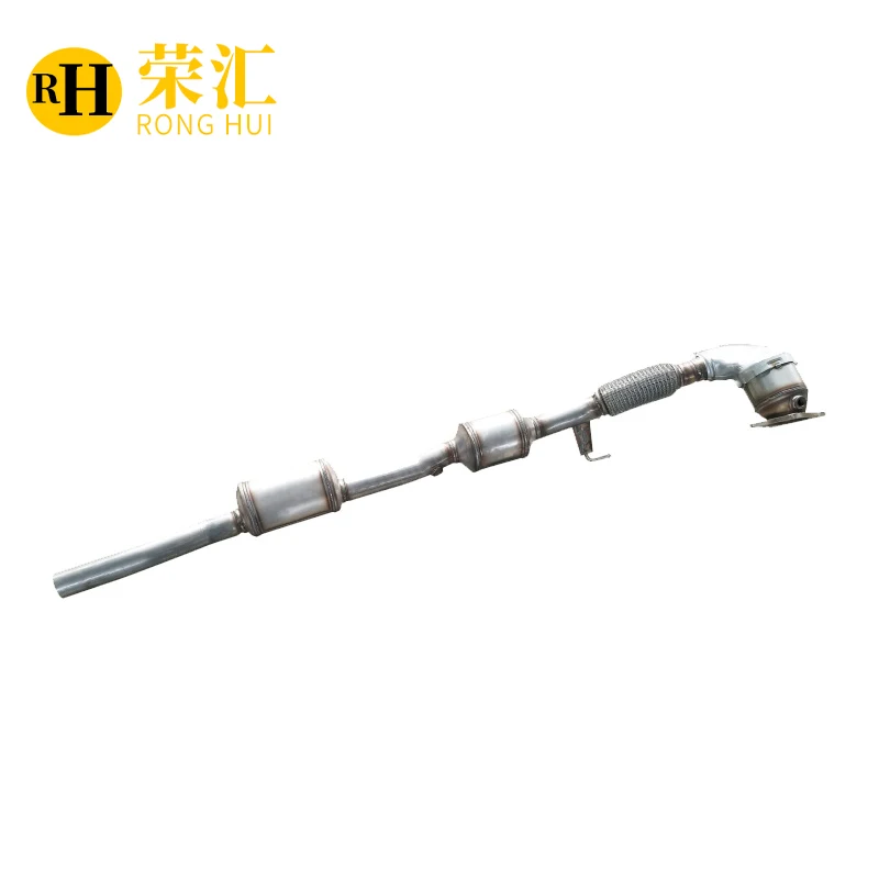 

XG Factory Supply Direct Fit Exhaust Catalytic Converter For Volkswagen Golf R 6th Generation 2.0T For Vw Golf