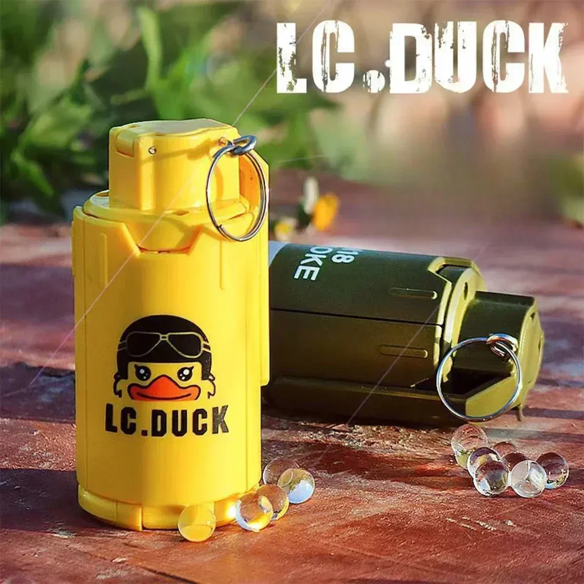 1/2 PCWater جميع قنبلة يدوية نموذج M18 دخان كل ما يمكن تحميلها مع النثار المائي في الهواء الطلق شخص حقيقي CS لعبة الدعائم