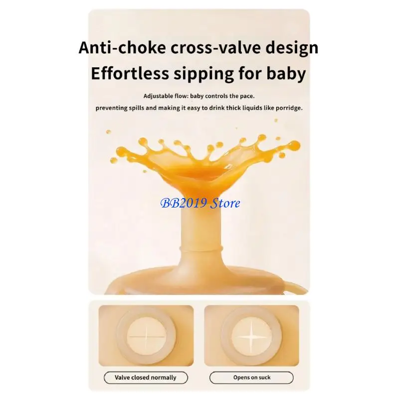 Q0KB Multipurpose Silicone For Baby 140Ml Lightweight And Compact Storage Container For Carry Puree