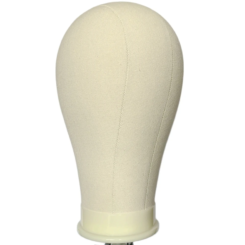 Canvas Block Head Kit Training Mannequin Wig Head Display Styling Mannequin Manikin Head Wig Stand Wig Head Stand