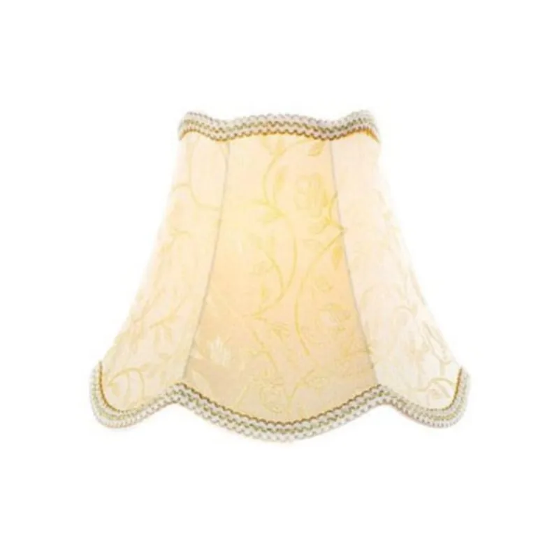 European-Style Court Lampshade Fabric Table Lamp Shade Accessories Hotel Bedroom Bedside Floor Lamp Shell Cover
