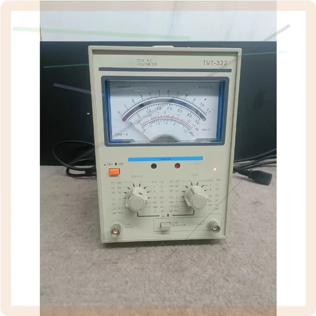 

Двухканальный милливольтметр переменного тока, тестер аудиосигнала диапазона 300 мкВ-100В для лабораторной электроники