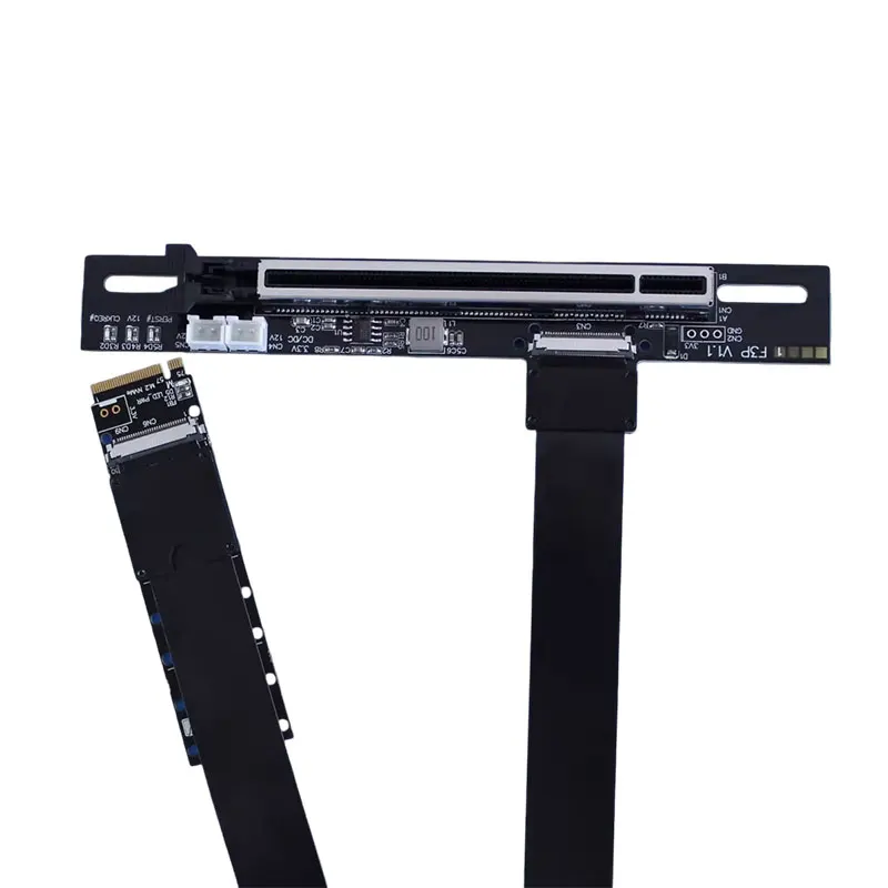 AD-Link PCIE 5.0 M.2 NGFF NVMe to X16 Адаптер видеокарты M.2 NVMe key M to PCI-E Gen5 128G/bps X16 Удлинительный кабель