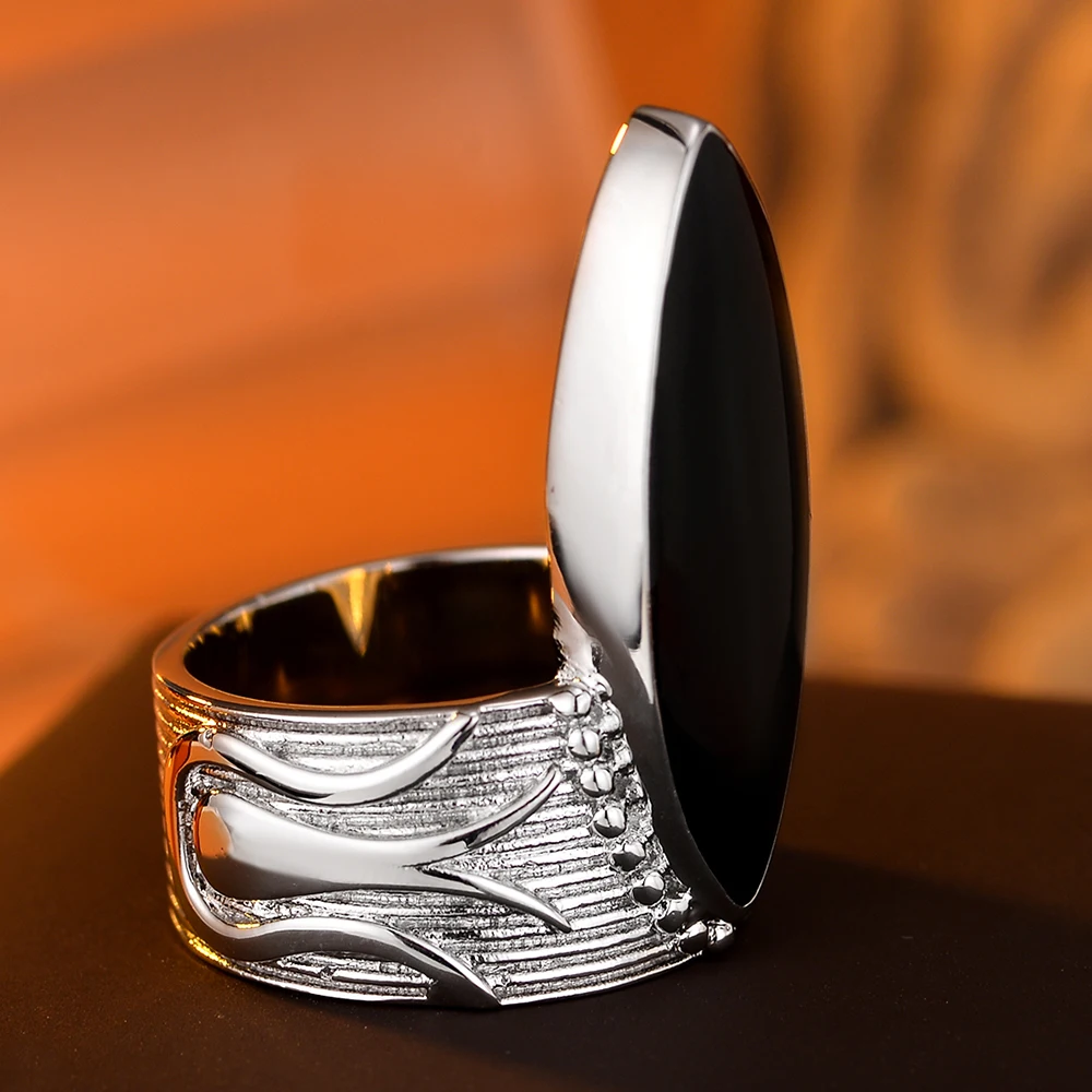 خاتم من الفضة الإسترليني عيار 925 للنساء #4