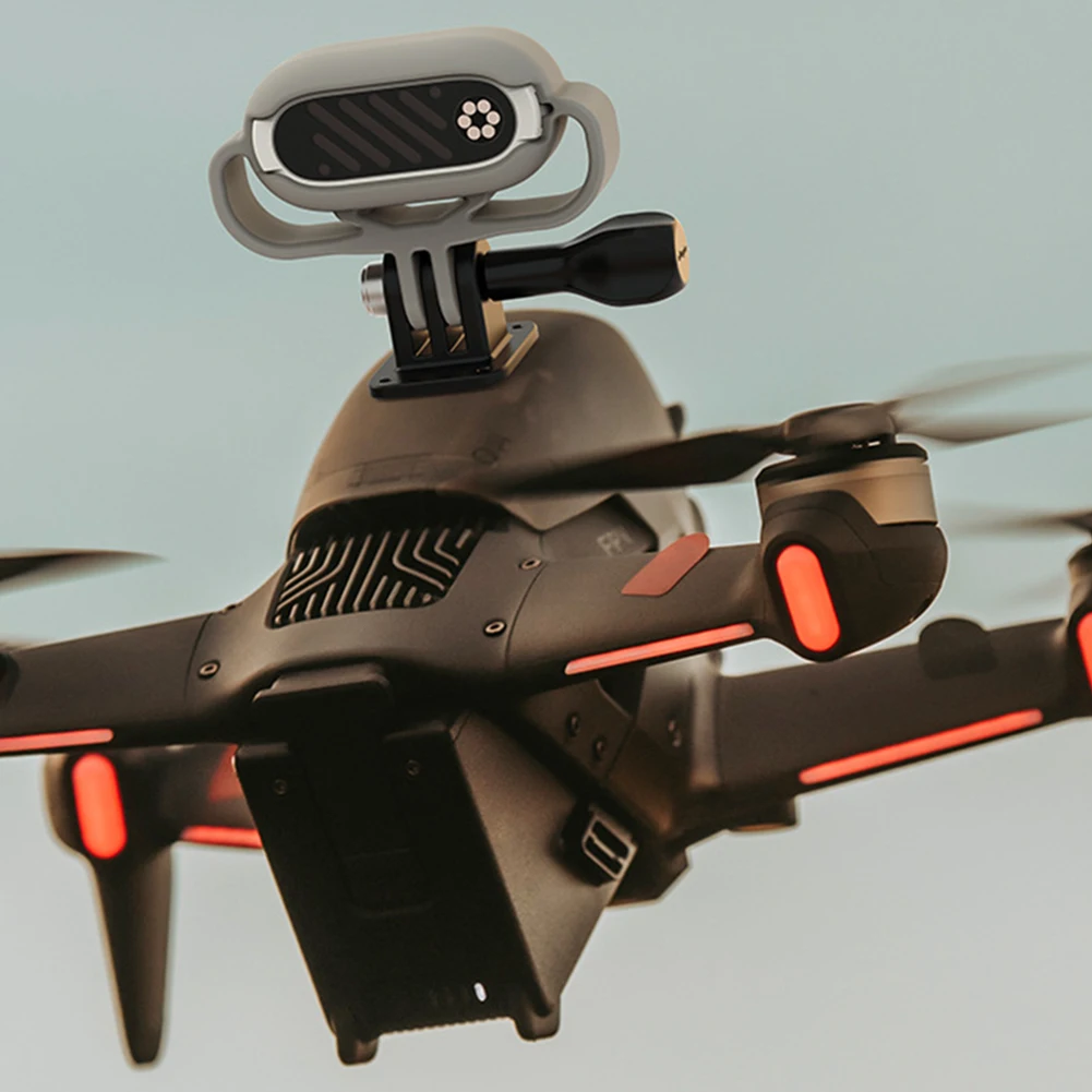 Силиконовый кронштейн, комплект защитной рамки, амортизирующая защитная оболочка для камеры, рассеивание тепла для Insta360 GO 3,