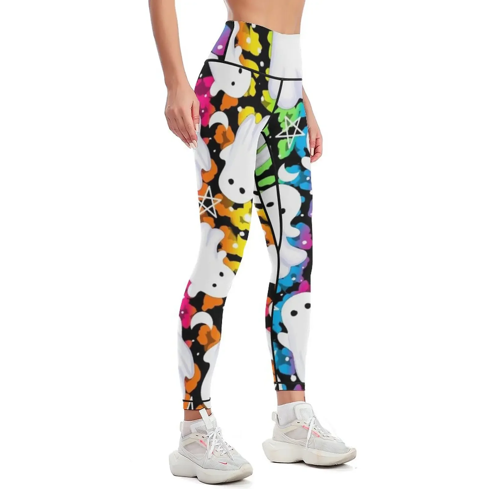Pride ghosts Leggings Clothing fitness workout shorts Training pants push up legging Womens Leggings