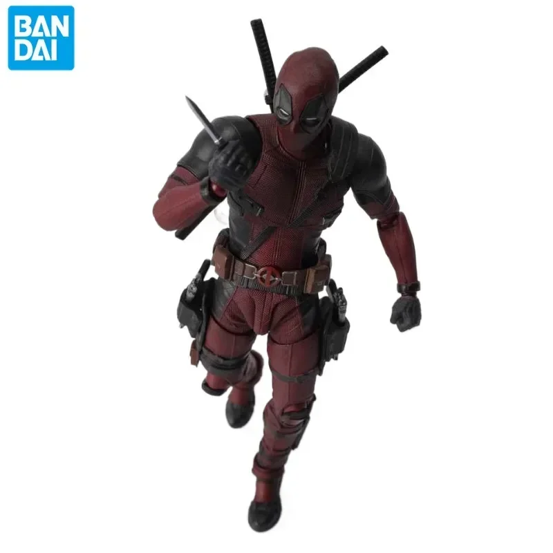 Original tv anime deadpool 2 wade winston wilson mutant s.h. figuarts brinquedo pvc figura de ação presente modelo colecionável