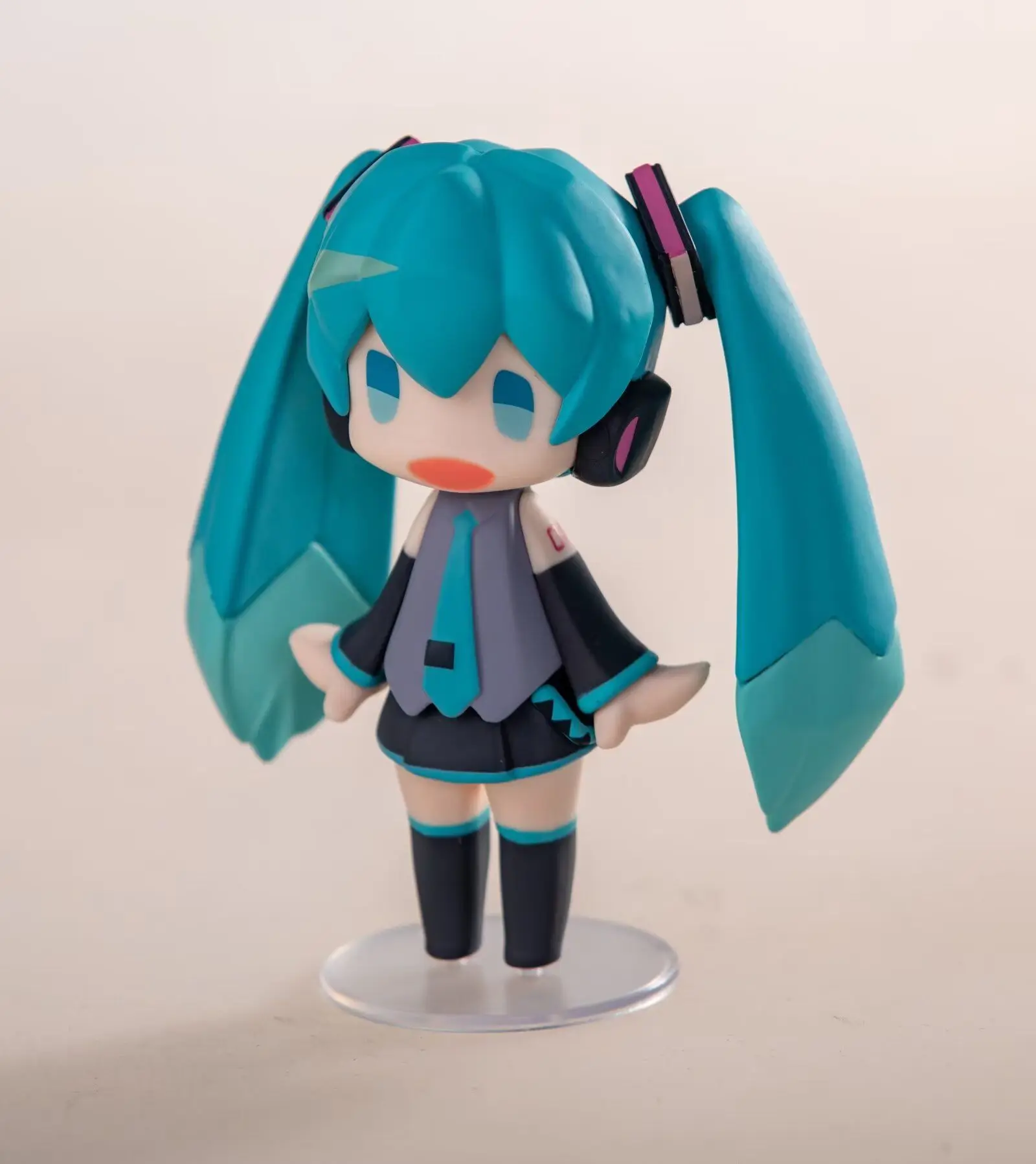 Boxed 2024 New 10CM Anime Hatsune Miku kawaii Q version figure PVC Model toys doll Decoration collection ornaments gifts