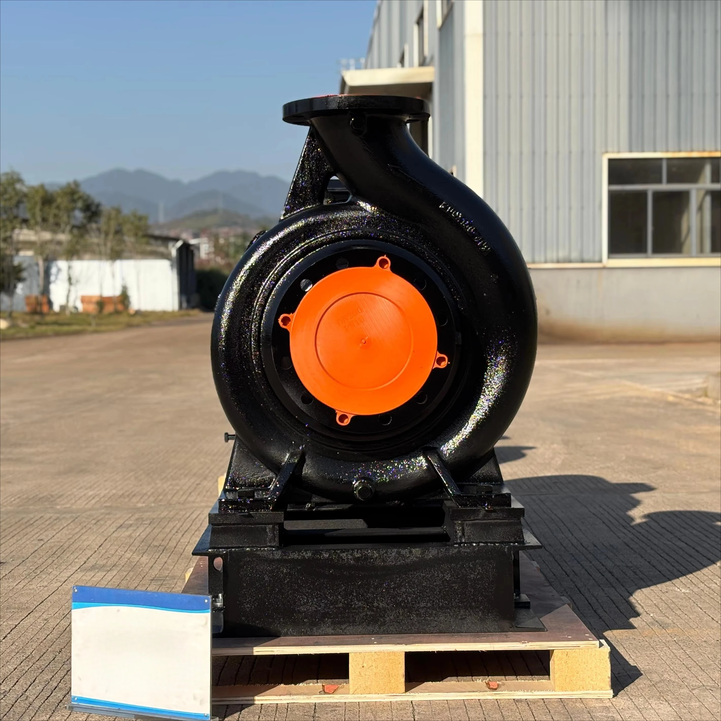 Heavy Duty High Flow High Pressure Stainless Steel Cast Iron Agriculture Single Stage End Suction Horizontal Centrifugal OEM