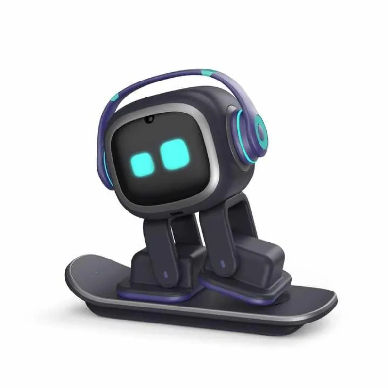 Robot intelligent AI desktop pet robot with alarm clock cute smart