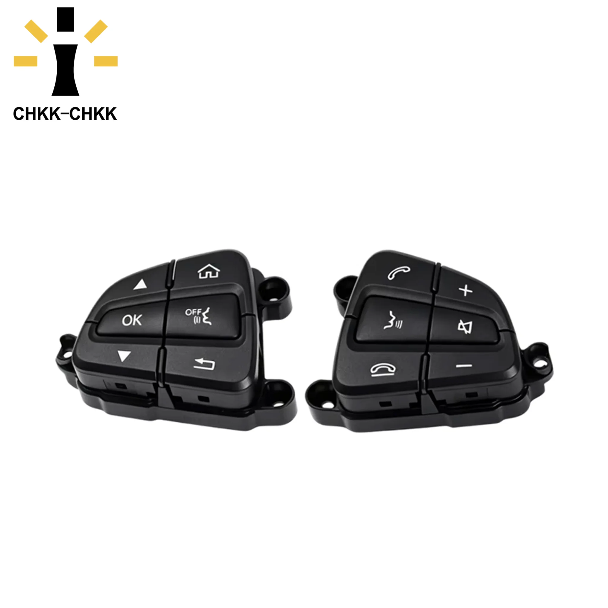 CHKK Steering Wheel Control Switch Steering Wheel Buttons A0999050200 A0999050300 For Mercedes-BENZ C Class W205 2014-2018