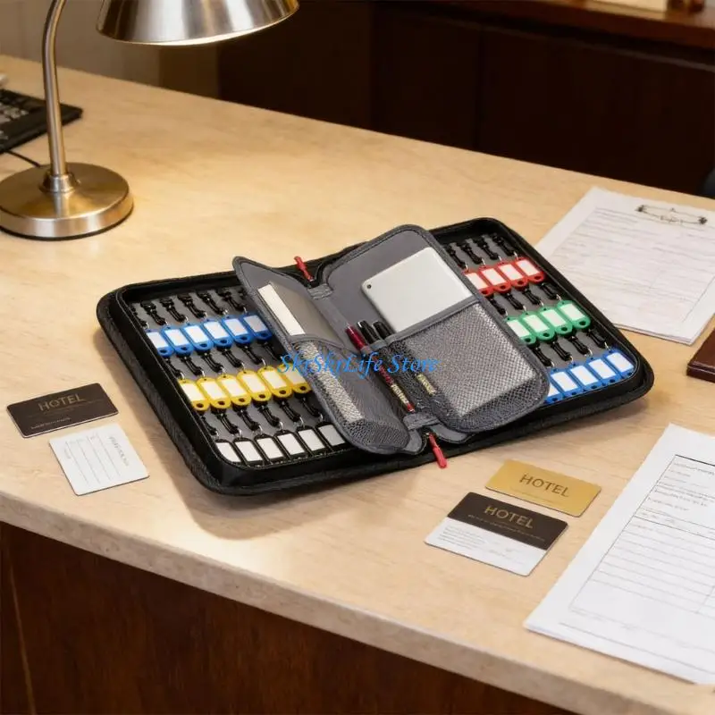 E65E Handy Storage Box highlighting 54 Hooks And Labels For Home Office Needs