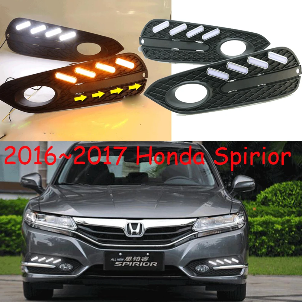 2016 2017 2018 Spirior day light,Free ship!LED,car accessories,XRV,Crosstour,CRX,CR-Z,Element,Spirior fog lamp