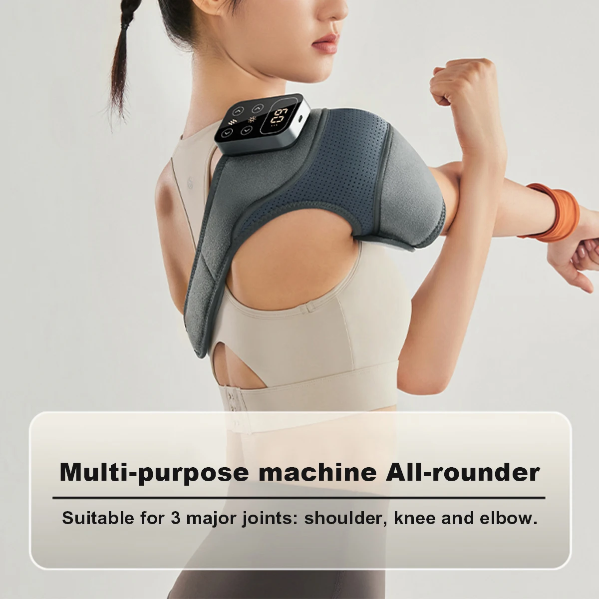 스마트 전기 무릎 마사지기 통증 완화 히팅 기능 휴대용 온열 무릎 마사지기