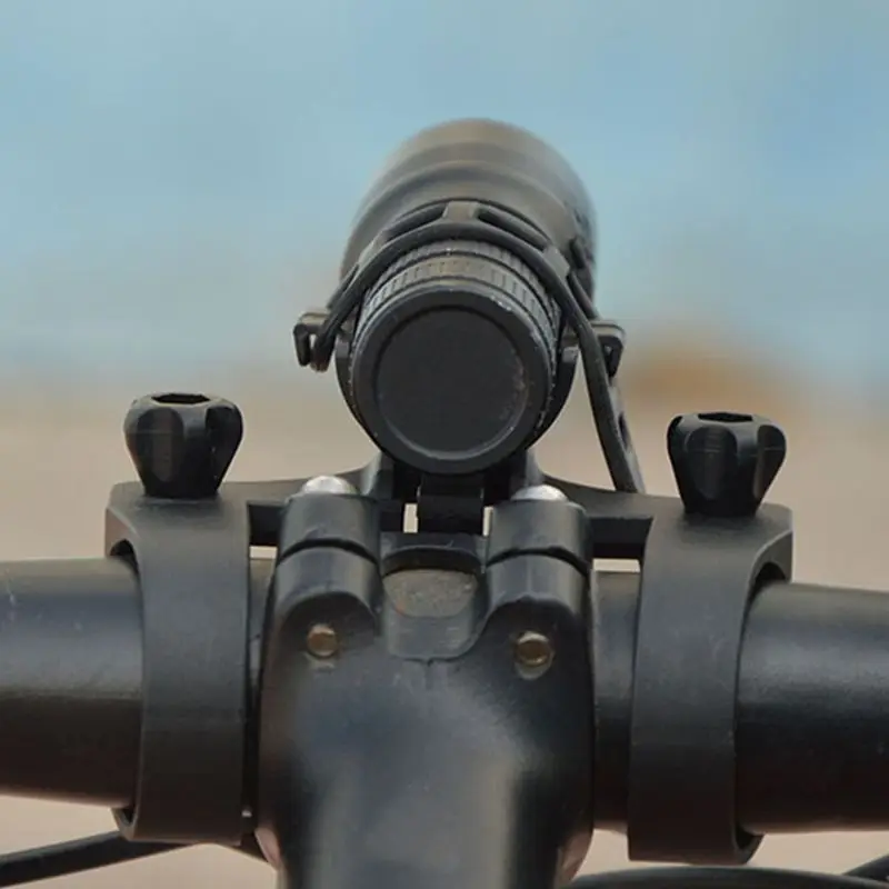 Einstellbare Fahrrad Licht Halterung Taschenlampe Halterung Rutschfeste für MTB Fahrrad Licht Taschenlampe Clip Halterung Radfahren Zubehör