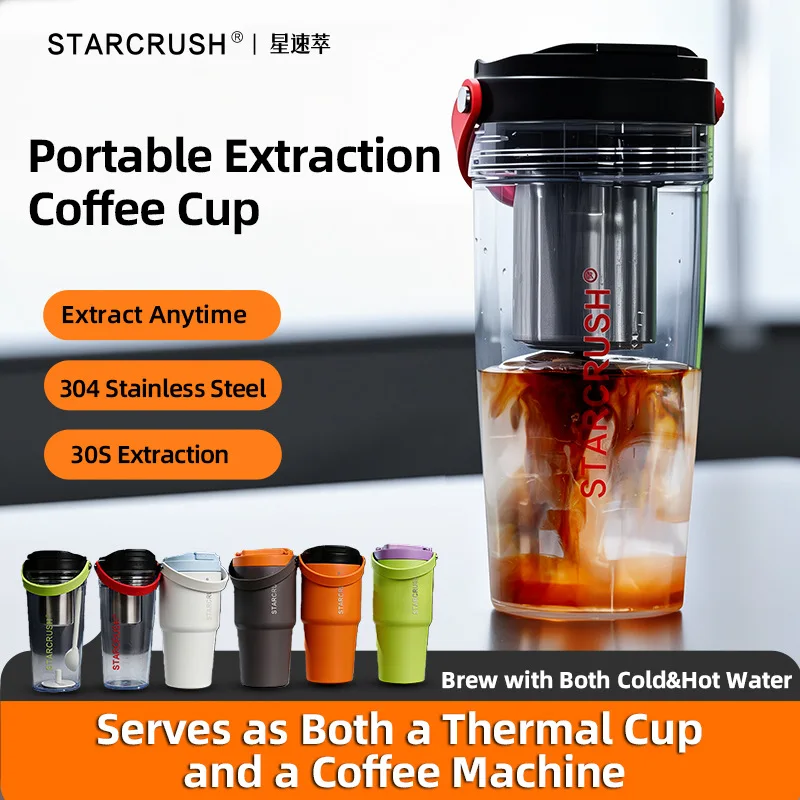 

Portable Espresso Maker Electric Handheld Coffee Machine with 9Bar Pressure 304 Cup USB Rechargeable for Travel Office Home Use