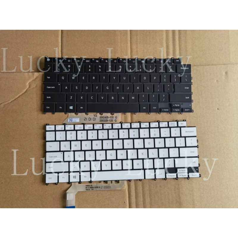 

f f f New For Samsung Galaxy book NP930XDB 930XDB NP930XDB-KD1US US Backlit keyboard