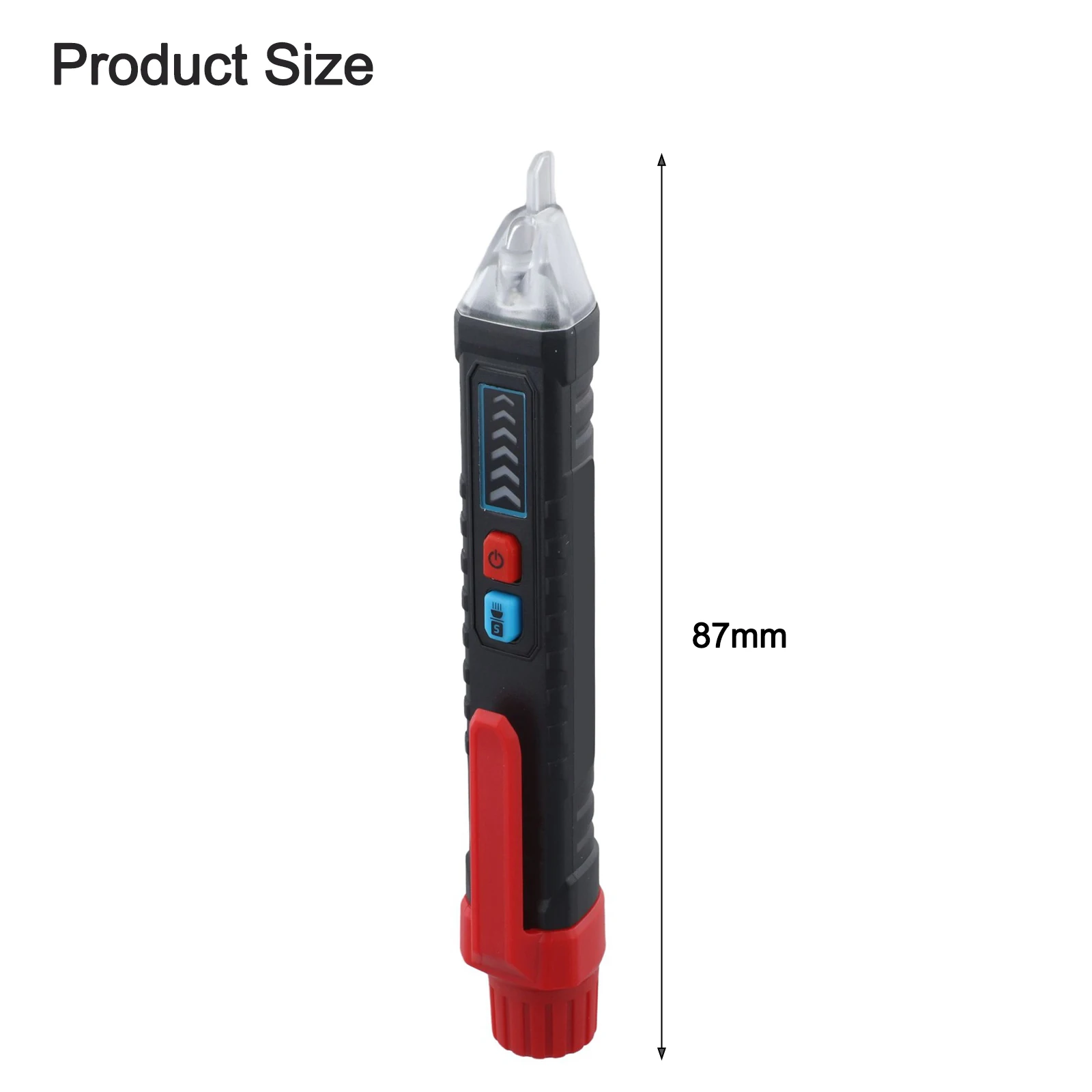 TA881A Non Contact AC Voltage Tester Pen Digital Display with Adjustable Sensitivity and Built in Lighting for Easy Use