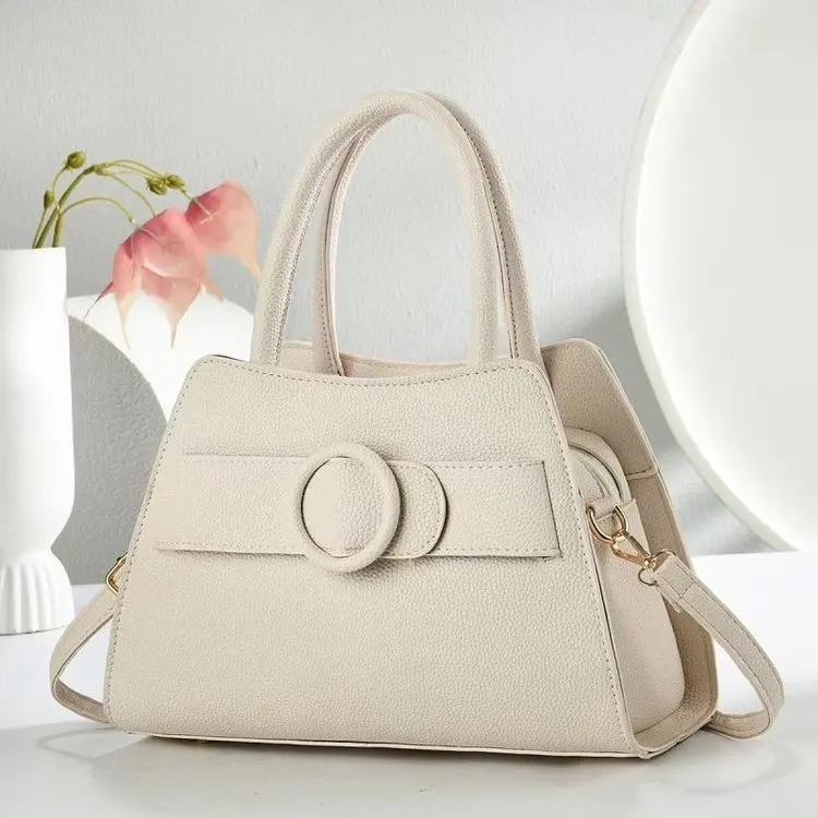 

2026 Women's Commuter Bag Classic Lock Buckle High-Look Versatile Crossbody Top-handle Bag