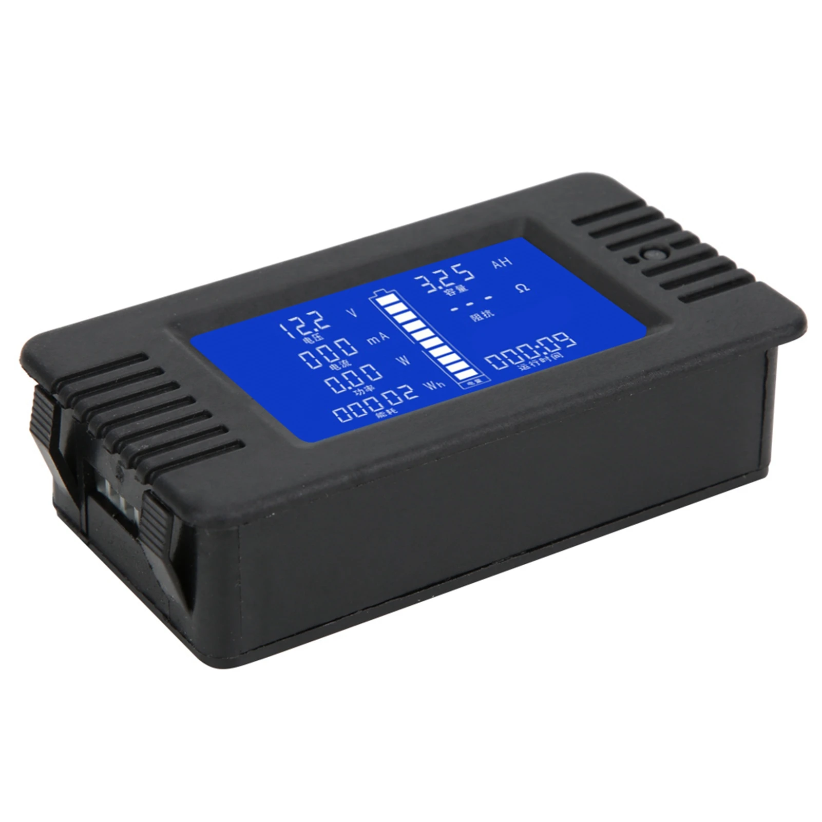 Battery Monitor PZEM-015 Multifunctional Battery Meter LCD Digital Display Battery Test Detector with 300A Shunt Battery Tester