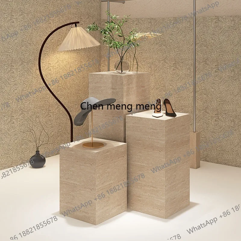 Display stand Clothing store window display, base platform, column height increase, exhibition stand