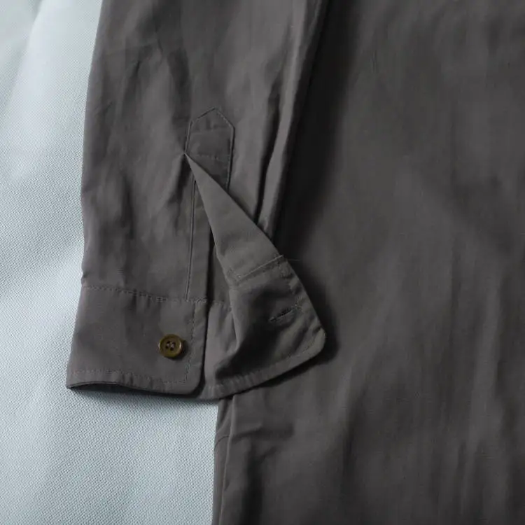 EMD   shirt Cotton cloth Dark grey