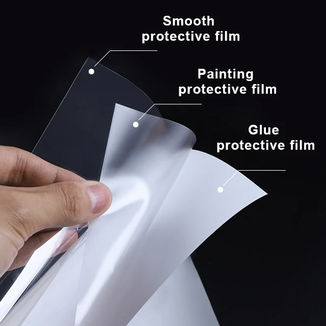 The highest quality TPU bright transparent car coat PPF Auto paint protective film Gloss PPF easy to install self-healing