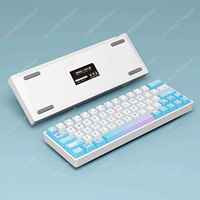 Sikakeyb Hm66 Magnetic Axis Keyboard Wired E-Sports Game 8k Custom Rgb Hot Swap Keyboard Pbt For Win Desktop Computer Gifts