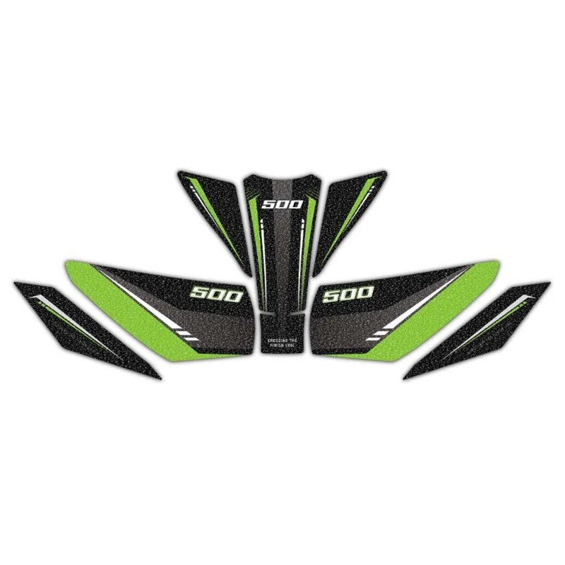 

Motorcycle Frosted Fuel Tank Kit Sticker Protection Traction Pad Decals Accessories For NINJA 500 SE NINJA500 ninja500 2024