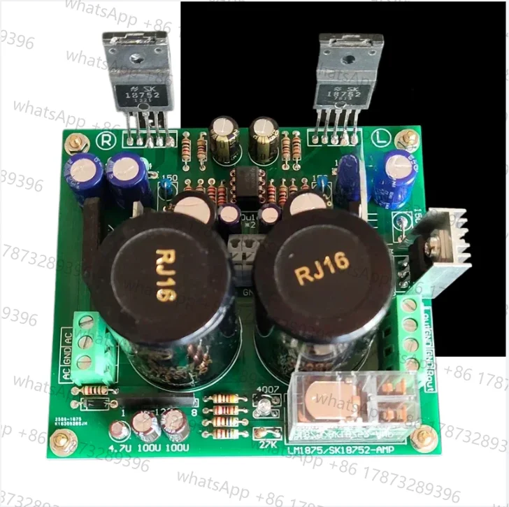 L082 SK18752 HIFI Grade Fever Power Amplifier Board 2.0 Finished Board Instead of SK3875