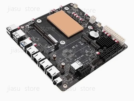 N5105/8505/N100/N305/N150/N355 Multi-M2 6 * SATA Scalable 10 Gigabit NAS Main Board
