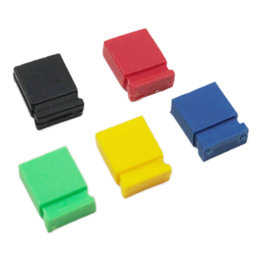 60pcs/lot Closed Short Circuit Cap 2.54mm Jumper Cap Pin Block Connector for 2.54mm Header