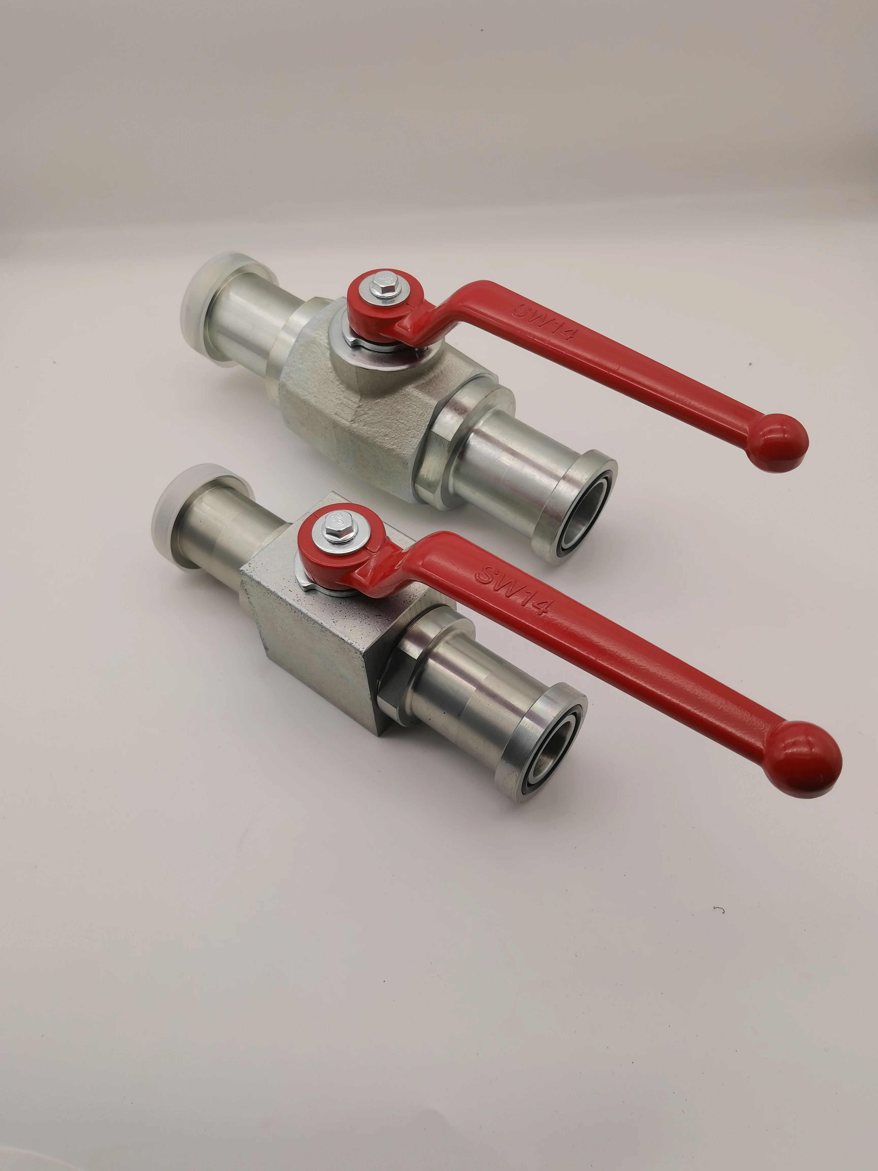 Valvola a sfera ad alta pressione NPT 1/2 DN16 VALVOLA a sfera standard per l'industria petrolifera femminile a 2 vie